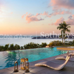 Cap d&#39;Ail, new luxury program, 4-room penthouse with sea view.