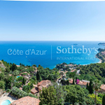 Maison de ville avec vue panoramique à Roquebrune Cap Martin