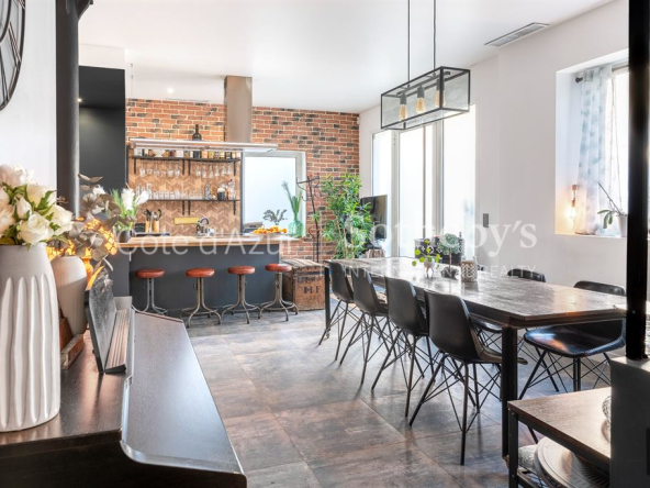 Luxurious town house in Nice, Bas Fabron, completely renovated, high-end services
