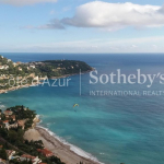 Roquebrune Cap Martin – 3-room villa apartment, terrace and sea view