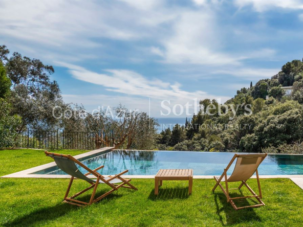 Luxury villa viewed sea view near Monaco, Saint-Jean-Cap-Ferrat