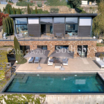 À 15 minutes de Monaco – Villa contemporaine avec vue panoramique à Peille – Exclusivité