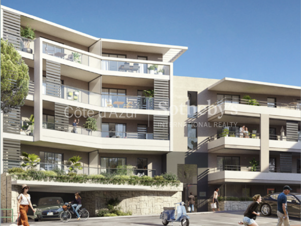 4-room penthouse with sea view in Cap d&#39;Ail, near Monaco.