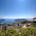 Sumptuous villa with panoramic views of the Bay of Villefranche-sur-Mer