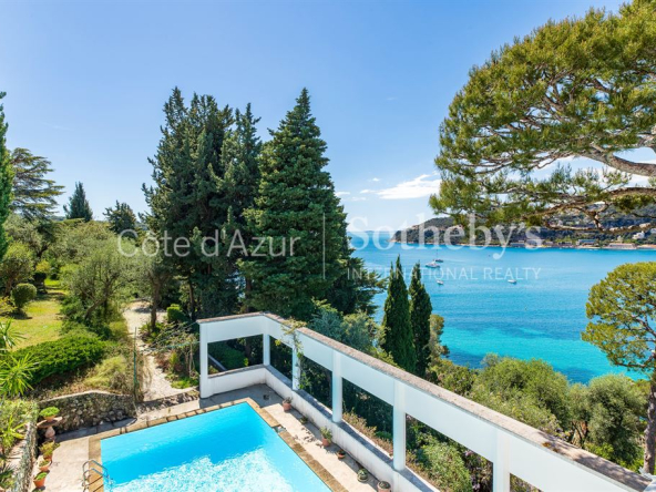 Villa Ligne Droite : Splendide villa Art Déco avec vue mer à vendre à Saint-Jean-Cap-Ferrat