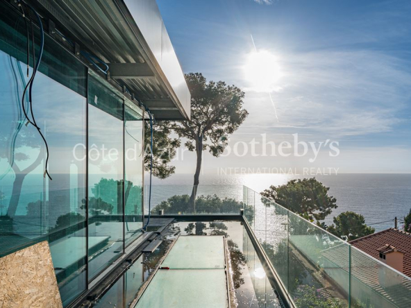 Éze Bord de Mer – Villa Contemporaine d’Exception Face à la Méditerranée