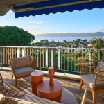 Cap d&#39;Antibes luxurious 6 room apartment for sale 300 m2 and terrace 140 m2 sea view
