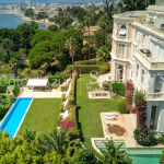Cannes – High-end 4 bedroom apartment on the ground floor, swimming pool, private domain, sea view