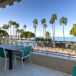 Cannes Croisette: Charming 3 room sea view – 12m² terrace – Luxury residence