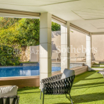 Cannes Californie: 3 bedroom apartment with private pool (255 m² terrace/garden)