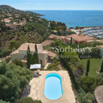 Charming property in Théoule-sur-Mer with southwest exposure and panoramic sea view
