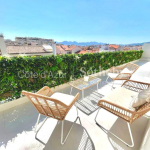 Cannes center 3 room apartment Top Floor – Unobstructed view and sea view
