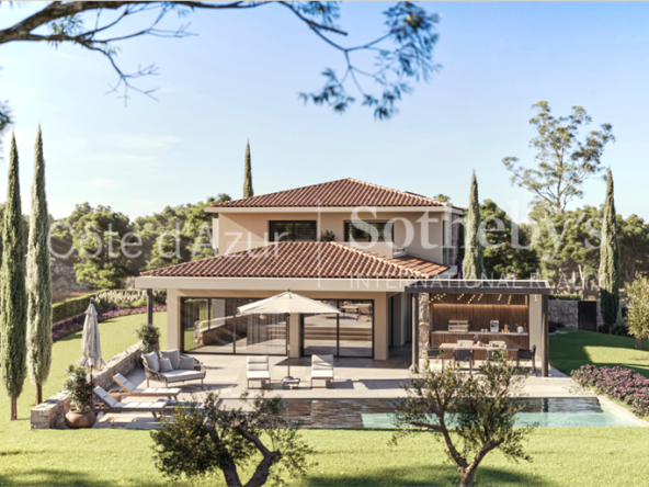 Domaine de Terre Blanche : Villa Oxygen – 240m² de luxe sur terrain 1550m² – Vue golf