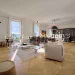 Cannes Californie, magnificent 4-room bourgeois apartment with panoramic sea view