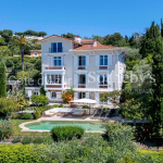 Propriété d’exception au cœur du Cannet résidentiel, à pied du vieux village, vue mer