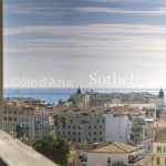 Penthouse rénové de 94 m² à Cannes Montfleury – vue mer, toit terrasse, garage et parking