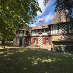 Anglo-Norman manor house with tennis court