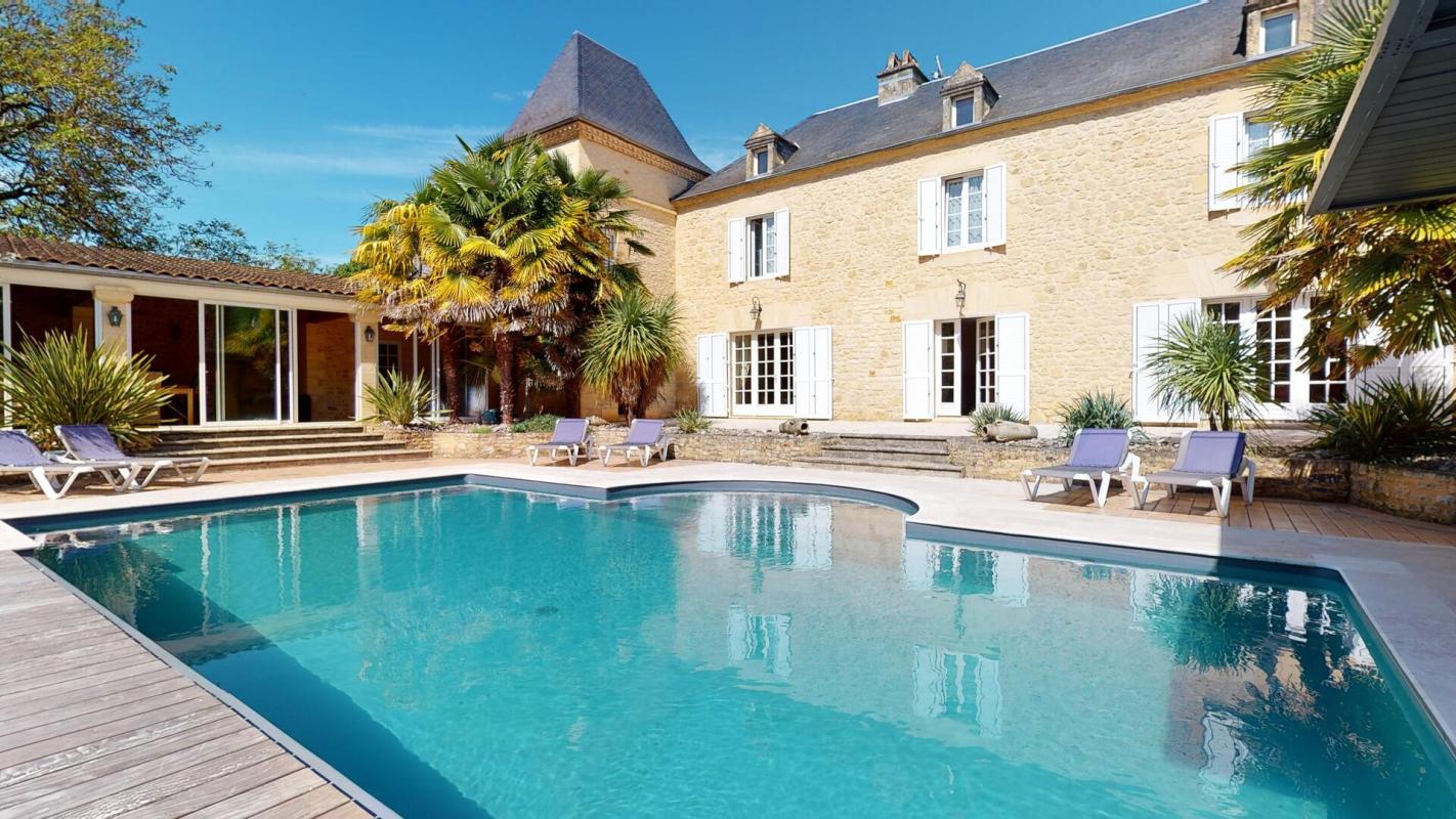 Demeure en pierres avec piscine et jardin, Sarlat-la-Canéda, Périgord Noir