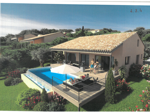 Villa T6 Sari-Solenzara Sea View
