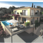 New villa T5 in Sari-Solenzara, sea view