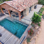 Magnifique Bergerie de 94 m2, vue mer avec piscine