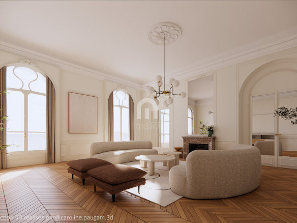 Exceptional, family and reception apartment