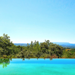 Exceptional property with panoramic view, heated swimming pool