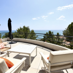 NOUVEAU, SPLENDIDE VILLA 220 M2, SUD, VUE DOMINANTE MER A 18