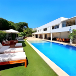 MAISON CONTEMPORAINE DE 380 m2, PISCINE CHAUFFEE ET GRAND VO