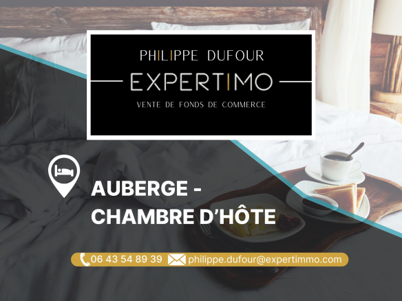 AUBERGE CHAMBRES D’HOTES MURS & FONDS SUR 450 M2 A BLANZAC