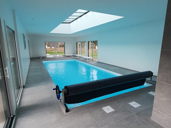 Plougasnou vue mer,  maison bretonne en pierre entièrement r