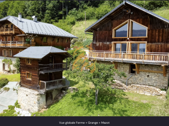 Exceptional renovated property of 430 m2, mountain views, 17,000