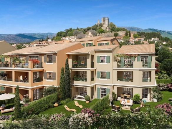 Immobilier de prestige : appartement neuf à vendre à Grimaud