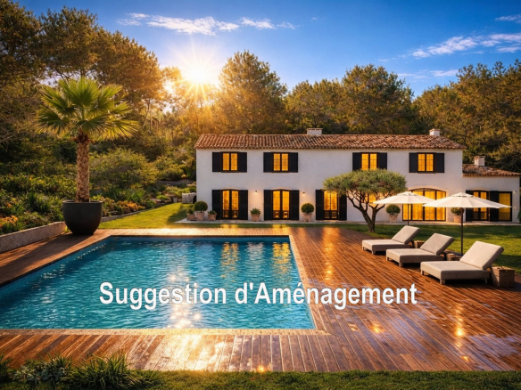 BASTIDE / MAISON – AUBAGNE – 362 m2 sur terrain de 9753 m2 –