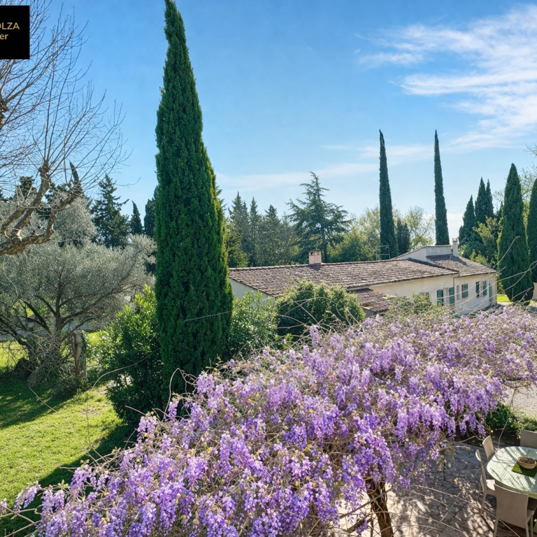 Propriété confidentielle sur 3,7 hectares à Aix-en-Provence