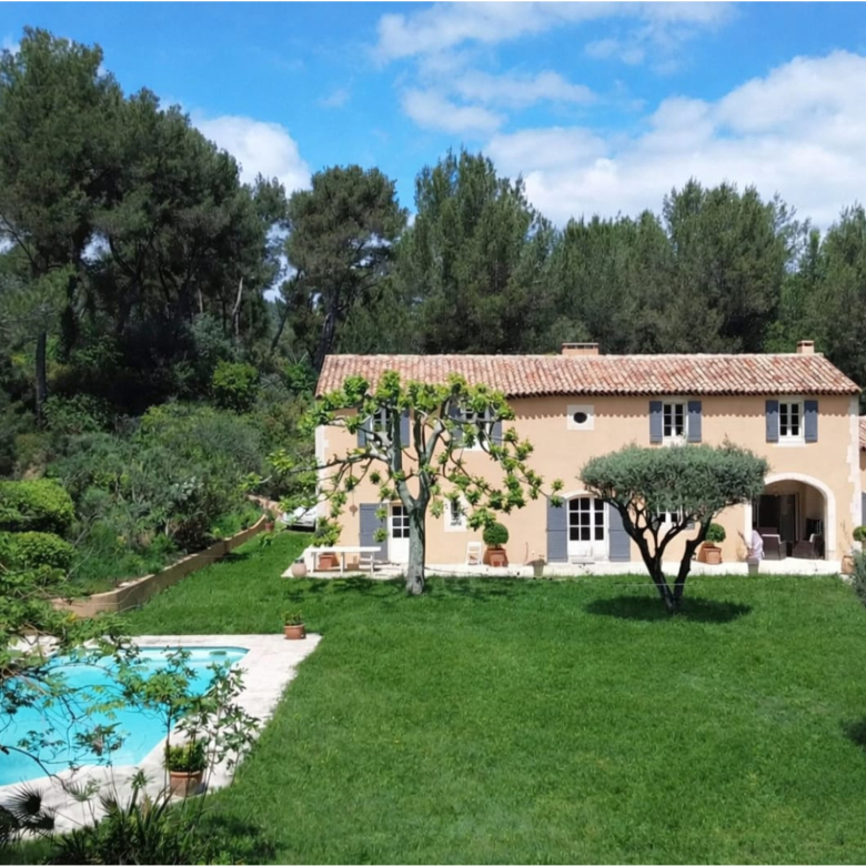 Bastide provençale à vendre à Caseneuve – Luberon – Vue pano