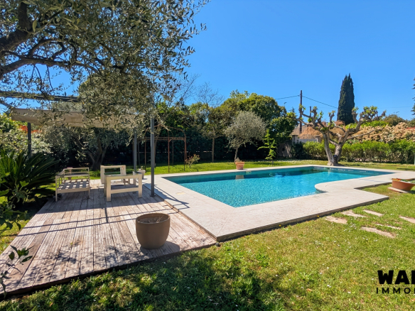 Charming country house with swimming pool near Cannes-Mougins Golf Course
