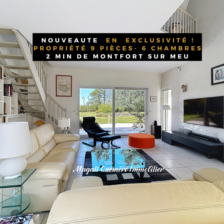 Maison d’architecte entièrement rénovée – Quartier Albert 1e