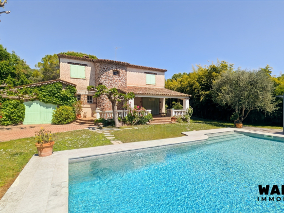 Charming country house with swimming pool near Cannes-Mougins Golf Course