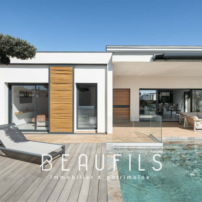 Frontignan – Villa de charme avec piscine & studio indépenda