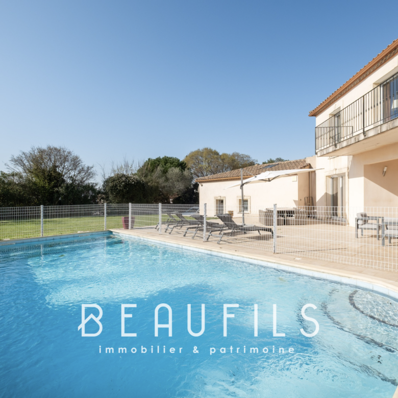 Vias – Villa californienne meublée à 8 minutes des plages