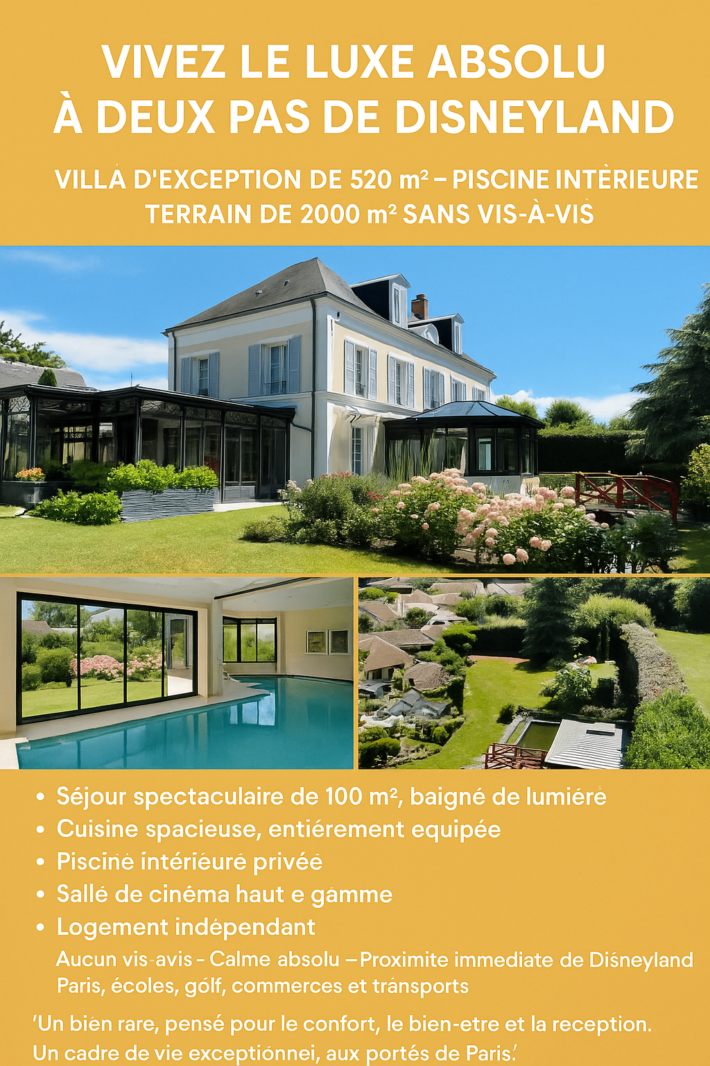 Photo de bien immobilier de luxe | Propriétés De Charme