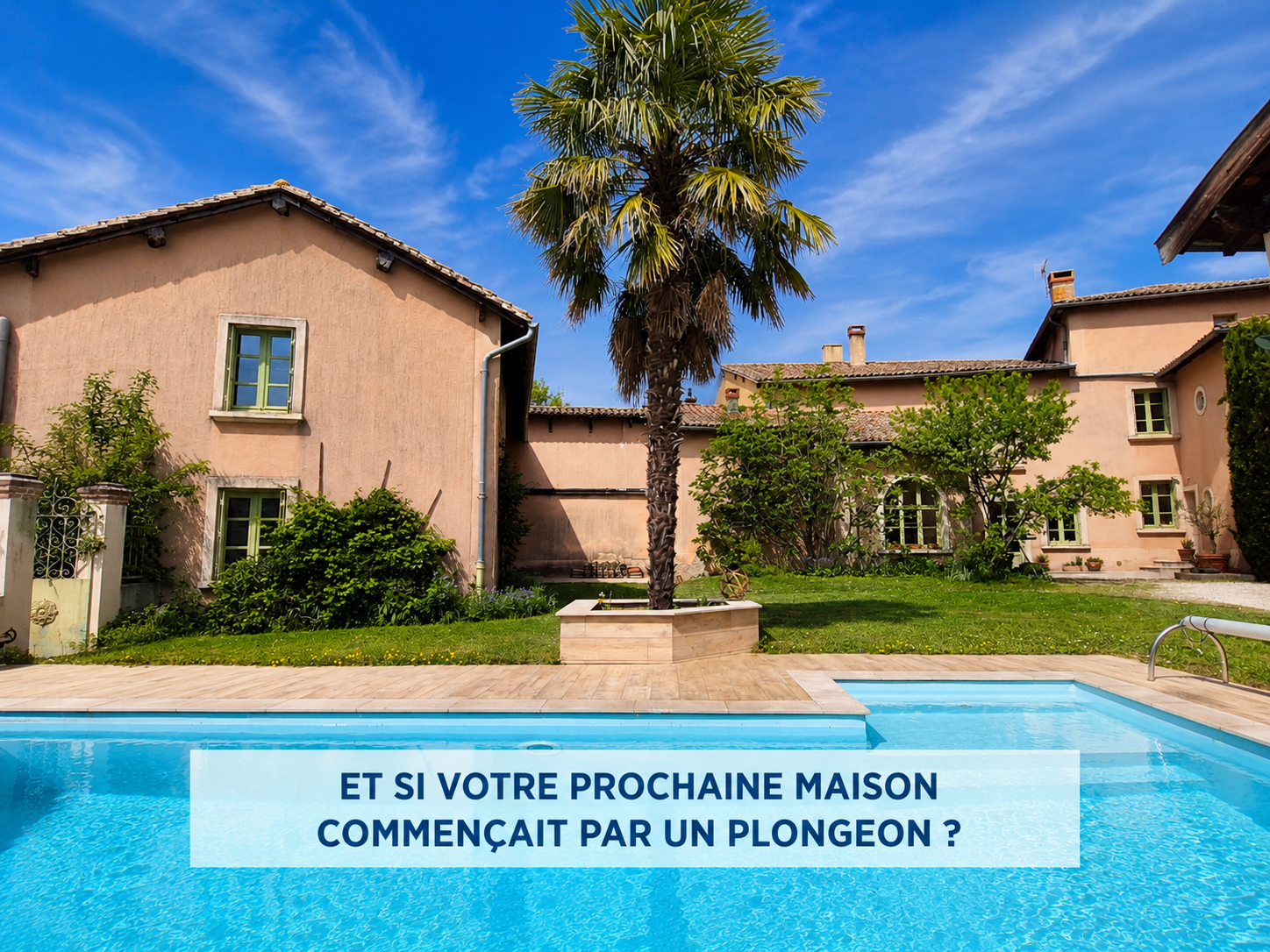 Property in Tramoyes with two houses Two detached houses with swimming pool and garden in Tramoyes.
