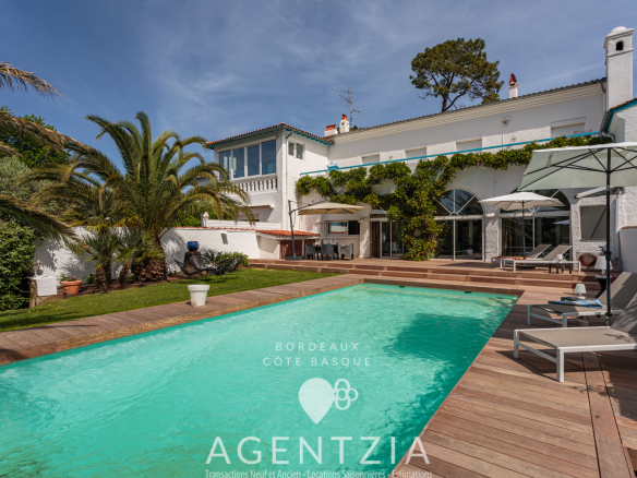 Appartement de prestige avec piscine et jardin à Bidart, Villa Pardo.