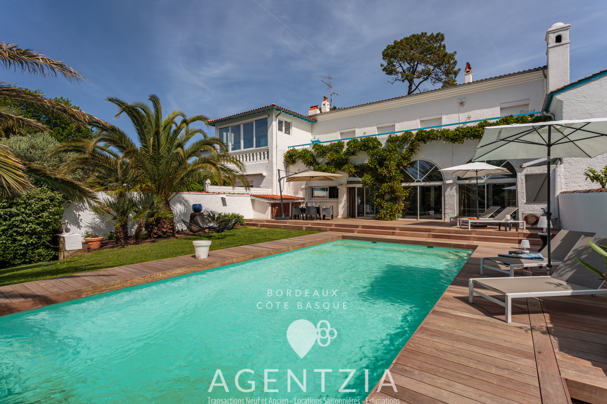 Appartement d’exception à Bidart Appartement de prestige avec piscine et jardin à Bidart, Villa Pardo.
