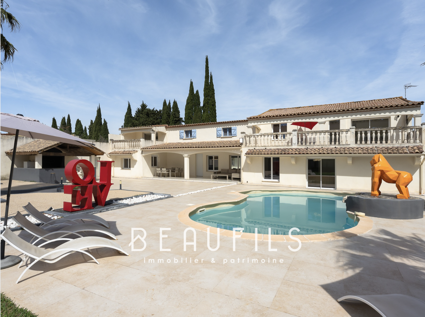 Neo-Provencal farmhouse in Saint-Gilles Renovated neo-Provençal farmhouse with swimming pool and outdoor space in Saint-Gilles, near Nîmes.