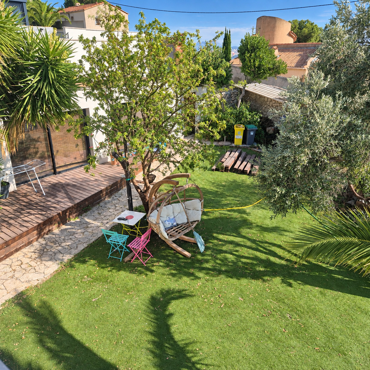 Maison avec piscine à L’Estaque Jardin avec piscine et espace détente, vue sur la mer à L'Estaque.