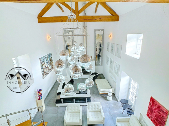 Propriété 19P 665m2 / 876m2 sol sur 4455m2 de terrain