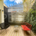 Paris, Quartier MOUZAIA, proche des Buttes Chaumont, maison