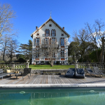 Unique maison de maître avec piscine et parc